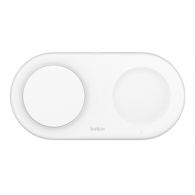 Belkin BOOST CHARGE PRO 2in1 Qi2 15w Magnetic Charging Pad | WIZ021VFWH