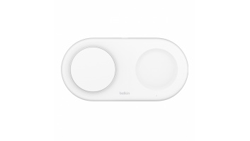 Belkin BOOST CHARGE PRO 2in1 Qi2 15w Magnetic Charging Pad | WIZ021VFWH