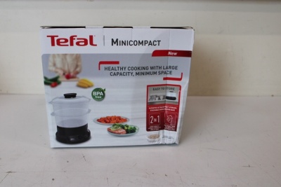 SALE OUT. TEFAL VC139810 Food Steamer, Power 800W, Black | Food Steamer | VC139810 | Black | 800 W | Capacity 6 L | DAMAGED PACKAGING, SCRATCHES | Number of baskets 2