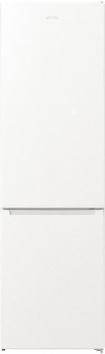 Refrigerator | NRK6202EW4 | Energy efficiency class E | Free standing | Combi | Height 200 cm | No Frost system | Fridge net capacity 235 L | Freezer net capacity 96 L | Display | 38 dB | White