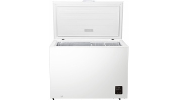 Freezer | FH30EAW | Energy efficiency class E | Chest | Free standing | Height 84.7 cm | Total net capacity 297 L | Display | White