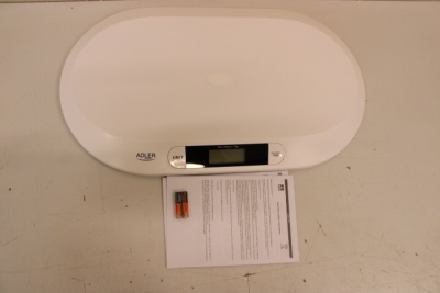 SALE OUT. Adler AD 8139 Child Scale | Adler | Adler AD 8139 | Maximum weight (capacity) 20 kg | Accuracy 10 g | White | USED AS DEMO