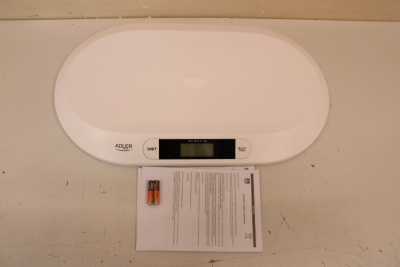 SALE OUT. Adler AD 8139 Child Scale | Adler | Adler AD 8139 | Maximum weight (capacity) 20 kg | Accuracy 10 g | White | USED AS DEMO