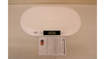 SALE OUT. Adler AD 8139 Child Scale | Adler | Adler AD 8139 | Maximum weight (capacity) 20 kg | Accuracy 10 g | White | USED AS DEMO