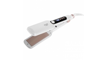 Hair Straightener - Wide | AD 2325 | Ceramic heating system | Display LCD | Temperature (min) 150 °C | Temperature (max) 210 °C | Number of heating levels 7 | 120 W | White