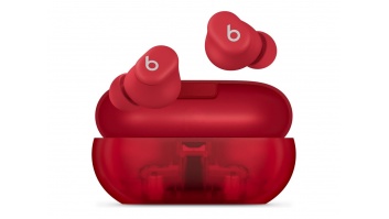 Beats Solo Buds, Transparent Red