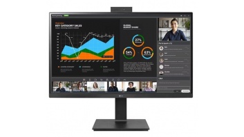 LCD Monitor|LG|27"|Panel IPS|2560x1440|16:9|5 ms|Speakers|Swivel|Pivot|Height adjustable|Tilt|Colour Black|27BQ75QC-B