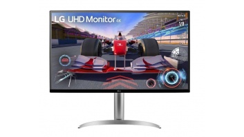 LCD Monitor|LG|31.5"|Panel VA|3840x2160|16:9|144 Hz|Matte|5 ms|Speakers|Pivot|Height adjustable|Tilt|Colour Black / White|32UQ750P-W