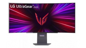 Monitor|LG|45GS95QE-B|45"|Gaming/Curved/21 : 9|Panel OLED|3440x1440|21:9|240Hz|0.03 ms|Swivel|Height adjustable|Tilt|Colour Black|45GS95QE-B