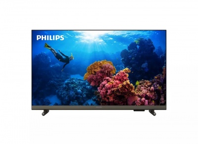 Akcija! PHILIPS 32&#039;&#039; HD LED LCD televizors, pelēks