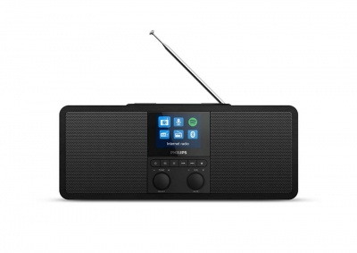 Akcija! PHILIPS interneta radio, DAB+, melns