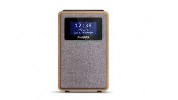 Akcija! PHILIPS radio pulkstenis DAB+/FM