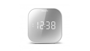 Akcija! PHILIPS radio pulkstenis, balts