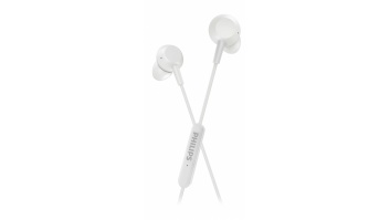 Akcija! PHILIPS In-Ear austiņas ar mikrofonu, baltas