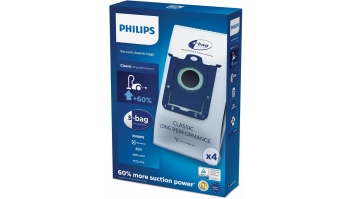 PHILIPS Putekļu maisi S-bag 4gab