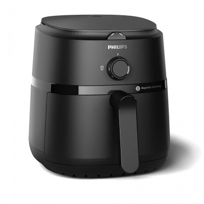 Philips karstā gaisa katls, 1500W, 4.2L, melns