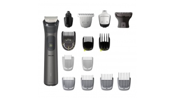 Akcija! PHILIPS Multigroom series 7000 All-in-one trimmeris sejai, matiem un ķermenim, tērauda