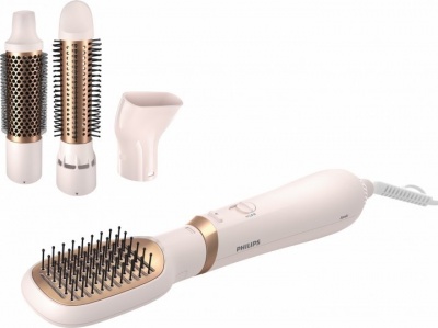 Akcija! PHILIPS Air Styler Essential matu veidotājs, 800W, rozā