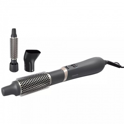 Akcija! PHILIPS Air Styler Essential matu veidotājs, 800W, melns