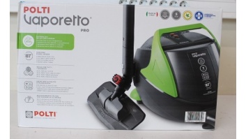 SALE OUT. | Polti | Steam cleaner | PTEU0280 Vaporetto Pro 95_Turbo Flexi | Power 1100 W | Steam pressure 5 bar | Water tank capacity 1.3 L | Black/Green | DAMAGED PACKAGING,SCRATCHED  FLEXIBLE HOSE WITH REMOTE CONTROL ON SIDE , SCRATCHED PARQUET BRUSH ON