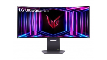 LG | Curved gaming monitor | 34GS95QE-B | 34 " | OLED | Ultra-WQHD | 21:9 | 240 Hz | 0.03 ms | 3440 x 1440 pixels | 275 cd/m² | HDMI ports quantity 1 | Black | Warranty 24 month(s)