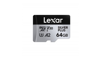 Lexar | SILVER PLUS | 64 GB | microSDXC | Flash memory class 10