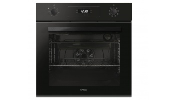 Candy FIDC X605/CA Oven, Capacity 65 L, Mechanical and electronic control, Black