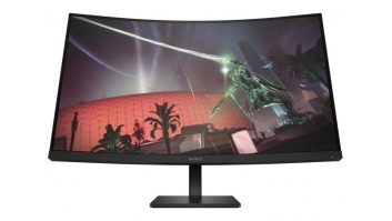 LCD Monitor|HP|31.5"|Gaming/Curved|Panel VA|2560x1440|16:9|165Hz|Matte|1 ms|Height adjustable|Tilt|Colour Black|780K6E9