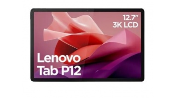 Lenovo Tab P12 TB370FU Touch 12.7 3K MediaTek Dimensity 7050/8GB/256GB/Integrated Arm Mali-G68/Android 13/Grey/FP/2Y Warranty