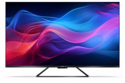 Sharp 55GR8265E 55" (139cm) 4K Ultra HD QLED Smart Google Frameless TV, 144Hz, Dolby Vision IQ, Dolby Atmos, Harman/Kardon