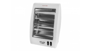 Adler Heater AD 7709 Halogen Heater 800 W Number of power levels 2 White