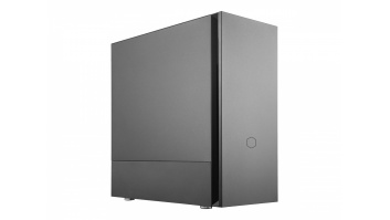 Cooler Master Silencio S600 with steel side panel Black  Mini ITX, Micro ATX, ATX Power supply included No