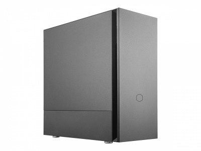 Cooler Master Silencio S600 with steel side panel Black  Mini ITX, Micro ATX, ATX Power supply included No