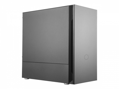 Cooler Master Silencio S400 with Steel side panel Black  Mini ITX, Micro ATX Power supply included No