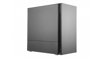 Cooler Master Silencio S400 with Steel side panel Black  Mini ITX, Micro ATX Power supply included No