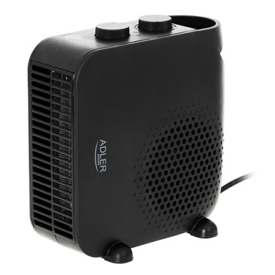 Adler Heater AD 7725b Fan heater 2000 W Number of power levels 2 Black