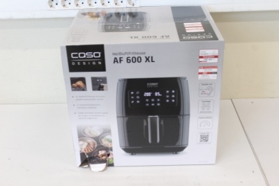 SALE OUT. | Caso | Designer Air Fryer | AF 600 XL | Power 1700 W | Capacity 6 L | Black | DAMAGED PACKAGING