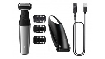 Philips | Hair clipper for body | BG5021/15 | Cordless | Wet & Dry | Number of length steps 3 | Silver/Black