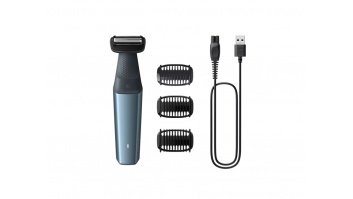 Philips | Hair clipper for body | BG3027/05 | Cordless | Wet & Dry | Number of length steps 3 | Blue/Black