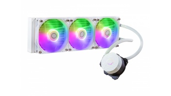 Cooler Master | MasterLiquid 360L Core ARGB White | CPU Liquid Cooler