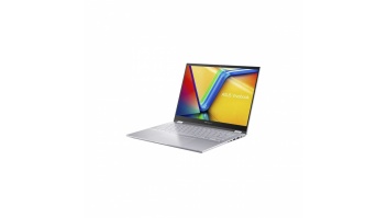 Asus Vivobook S 14 Flip OLED TN3402YA-KN391W | Silver | 14 " | OLED | 2.8K | 2880 x 1800 pixels | AMD Ryzen 5 | 7430U | 16 GB | DDR4 | Solid-state drive capacity 1000 GB | AMD Radeon Graphics | Windows 11 Home | 802.11ax | Bluetooth version 5.3 | Keyboard