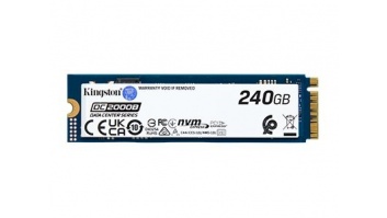 Kingston SSD | DC2000B | 240 GB | SSD form factor M.2 2280 | Solid-state drive interface PCIe NVMe Gen 4.0 (x4) | Read speed 4500 MB/s | Write speed 400 MB/s