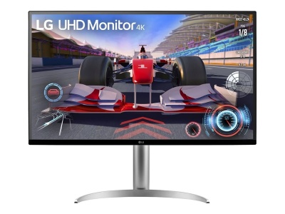 LG 32UQ750P-W 31.5” VA/3840x2160/16:9/5ms/400cd/m2/ HDMI, DisplayPort, Headphone out