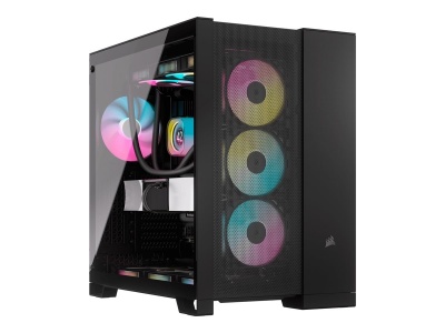 Corsair Dual Chamber PC Case | 66500D AIRFLOW | Black | Mid-Tower | Power supply included No | ATX