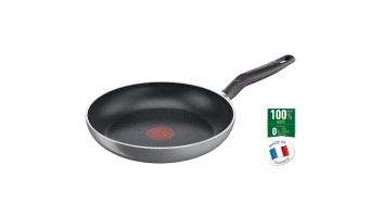 TEFAL Super Start Pan | C2730653 | Frying | Diameter 28 cm | Suitable for induction hob | Fixed handle | Black