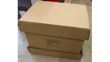 SALE OUT. DIGITUS 9U wall mounting cabinet, Unique 509x600x450 mm, color grey (RAL 7035) | Digitus Wall Mounting Cabinet | DN-19 09-U | DAMAGED PACKAGING, DENT ON TOP | Grey | IP protection class: IP20; Front door: Glass door, single opening; Cabinet type