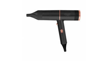 Adler Hair Dryer | AD 2278 | 1400 W | Number of temperature settings 2 | Ionic function | Black