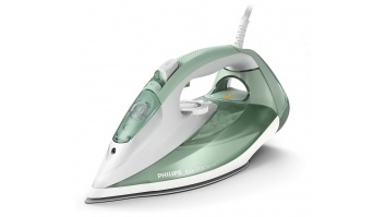 Philips DST7012/70 HV | Steam Iron | 2600 W | Water tank capacity 300 ml | Continuous steam 45 g/min | Steam boost performance 220 g/min | Desert Green/Gray