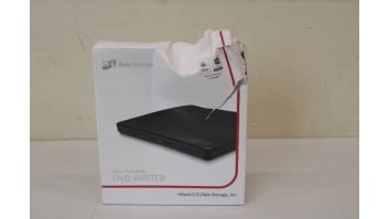 H.L Data Storage Ultra Slim Portable DVD-Writer | GP57EB40 | Interface USB 2.0 | DVD±R/RW | CD read speed 24 x | CD write speed 24 x | Black | DAMAGED PACKAGING | Desktop/Notebook