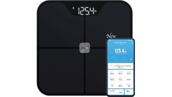 iHealth | Wireless Body Composition Scale | Nexus Pro | Maximum weight (capacity) 181 kg | Body Mass Index (BMI) measuring | Black